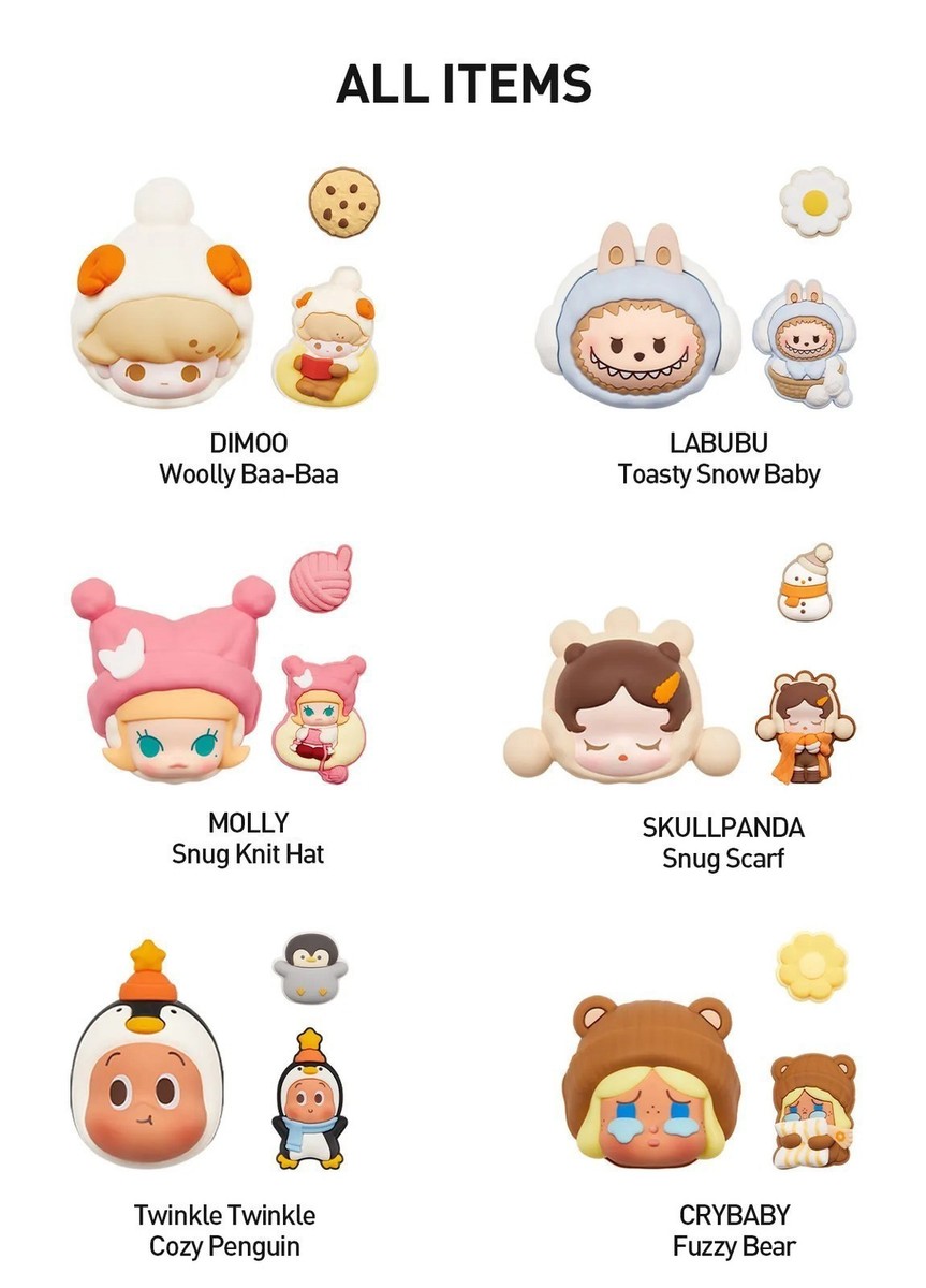 Pop Bean Fluffy & Cozy Series-decorative Charm Cute Toy Gift Blind Box