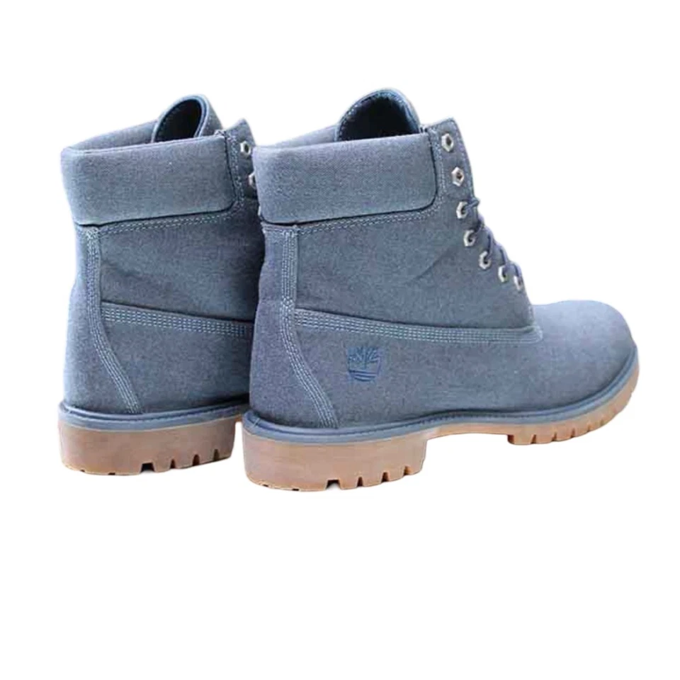 Timberland 6" Premium Lona Denim A1U9T Hombres Nuevo Foto 4 de 4