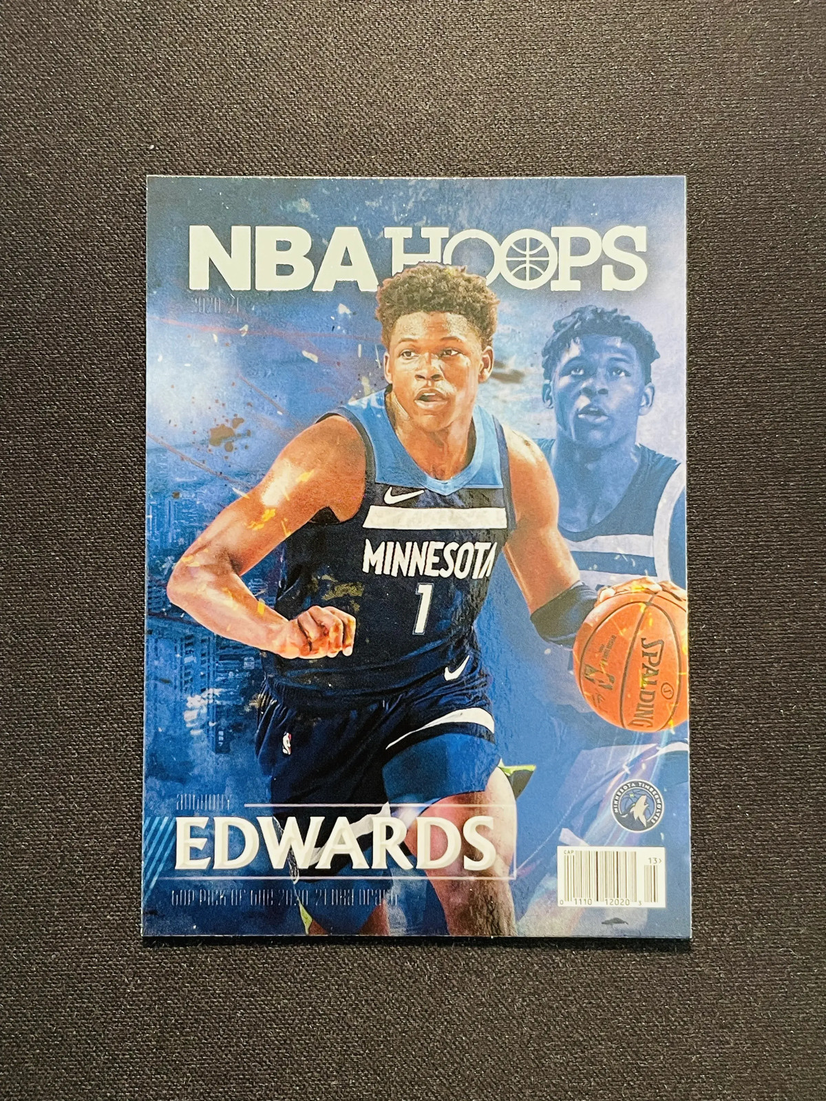 2020-21 Panini Hoops Rookie Special Anthony Edwards RC #RS-1 Timberwolves DS28