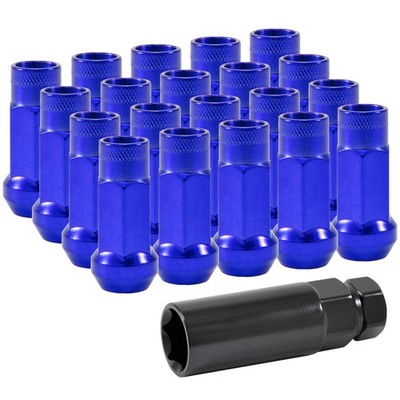 Lug Nuts Stahl M12x1,25 Radmuttern Steel Blau Japan JDM für Subaru Nissan Suzuki