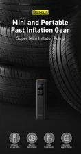 Baseus Smart Electric Air Pump for Cars, Motorcycles, Bikes, and Scooters