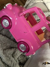 2012 Battat Li'l Woodzeez Happy Camper - Pink Car Only