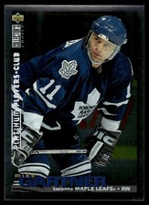 1995-96 Collector's Choice Player's Club Platinum Mike Gartner Toronto Maple