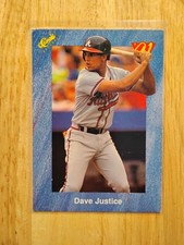 1991 Classic Update Blue Travel Edition Dave Justice #T11 - Atlanta Braves