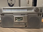 Vintage JVC Boombox RC-M60W  Cassette 🌈 RARE 🌈 - For Parts only