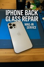 iPhone Back Glass Replacement/Repair Service. 