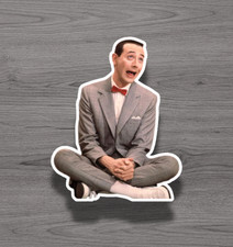 Pee-Wee Herman Paul Reubens Laptop Sticker