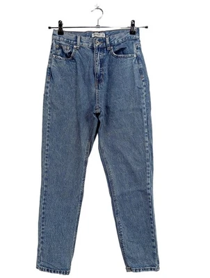 PULL & BEAR Jeans taille haute Dames Jeans T EU 36 bleu style décontracté - Photo 1/4