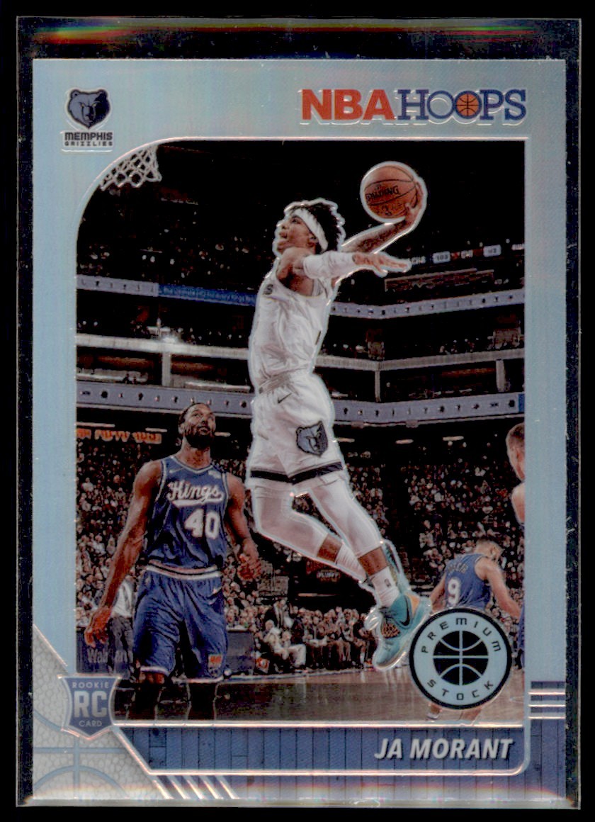 Ja Morant 2019-20 Hoops Premium Edition RC #259 Memphis Grizzlies