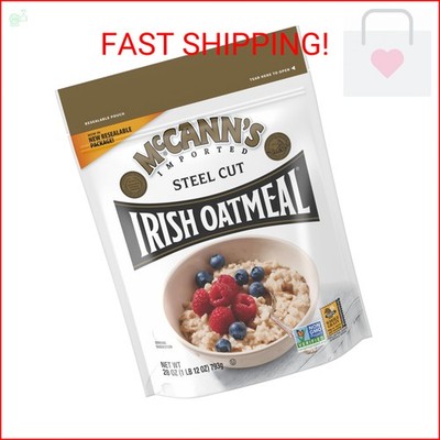 McCann's Irish Oatmeal, Traditional Steel Cut Oats, 28 Ounce Bag