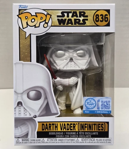 DARTH VADER (INFINITIES) - Star Wars Funko POP! #836 Bobblehead Specialty Figure