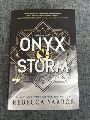 Onyx Storm (Standard Edition) Hardcover by Yarros Rebecca - New Never Read