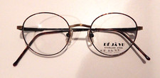 Vintage DEJA VU 851 AGold Demi 46/20 P3 Round All Metal Eyeglass Frame NOS  248