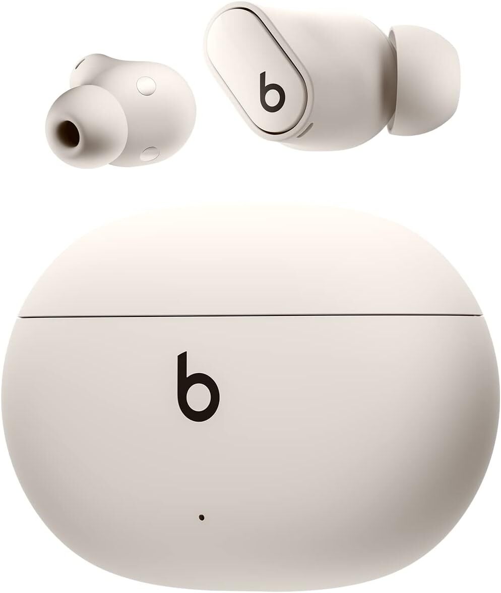 Наушники Beats Studio Buds+ Настоящие беспроводные наушники с шумоподавлением - Цвет слоновой кости