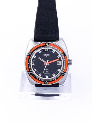 Very rare Longines Ultronic diver watch 70's Stainless steel case | eBay