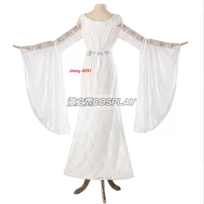 chinese dress ladies Galadriel Costume Adult Lady Galadriel Elven dress Cosplay for Women   Cosplayrr