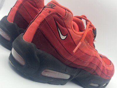 2019 Nike Air Max 95 OG Habanero Red Men’s Athletic Sneakers Size  AT2865-600