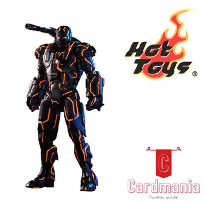 Iron Man Neon Tech War Machine 1/6th Scale Die-Cast Hot Toys New 