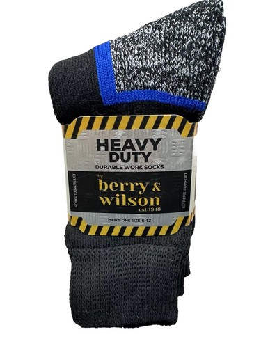 ** PROPER ** HEAVY DUTY WORK / BOOT SOCKS  * THE REAL DEAL * UK 6-12 / EU 40-46 - 第 2/5 張圖片