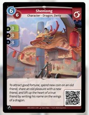 ALTERED TCG BRAVOS SHENLONG ALTERNATE ART KICKSTARTER PHYSICAL+DIGITAL