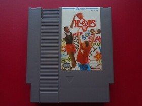 Hoops (Nintendo Entertainment System NES 1989) Completo CIB Aut&eacute;ntico &iexcl;BONITO! LN!