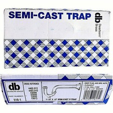 Dearborn Brass 1-1/2" x 12" Semi Cast P-Trap Part Number 510-1