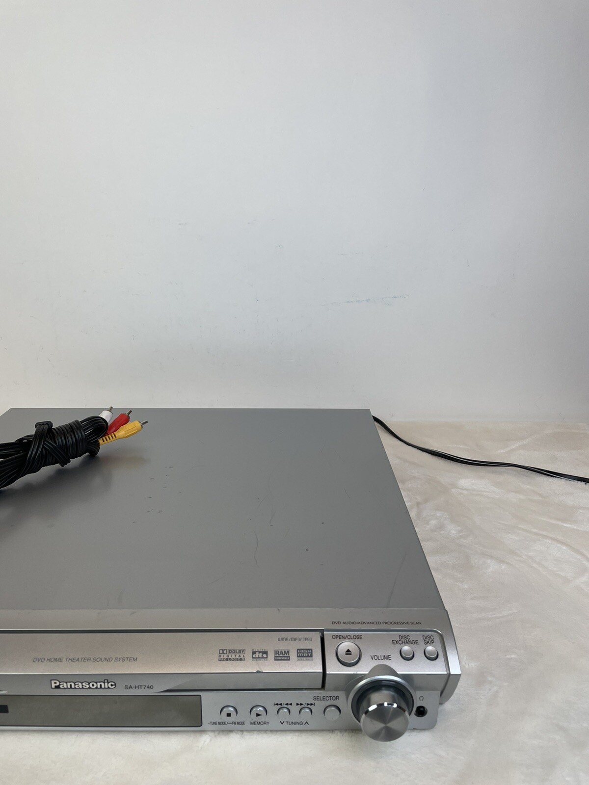 Panasonic Saht740 Home Theater Receiver 5 DVD Changer for sale online