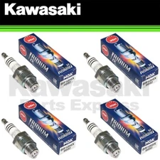 NEW GENUINE OEM KAWASAKI NGK SPARK PLUG BR10HIX 4-PACK