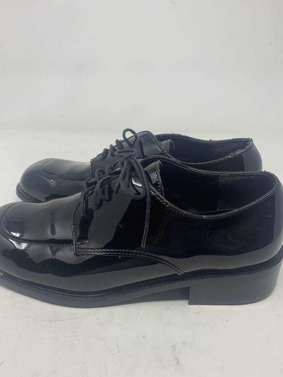Perry Ellis Men\'s Evening Patent Slip On Black Dress Shoes Size 10M Perry Ellis Men main image 4