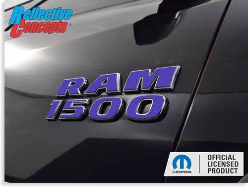 RAM 1500 Door Badge Overlay Decals for 2015-2018 Ram Rebel - Picture 90 of 101