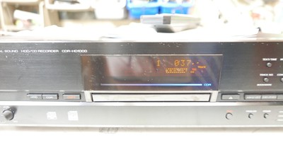Yamaha CDR-HD1000 HDD/CD Recorder Black with remote and Yamaha CDR-HD1000 HDD/CD Recorder Black with remote and