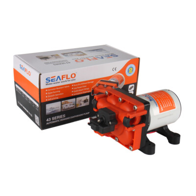 Seaflo   Druckwasserpumpe 43-Serie, 12V / 3,0 GPM / 11,3 LPM / 55PSI, Wasserpump