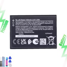 Battery for Nokia 2660 and 8210 BL-L4E Replacement Battery Accu 1450mAh NEW
