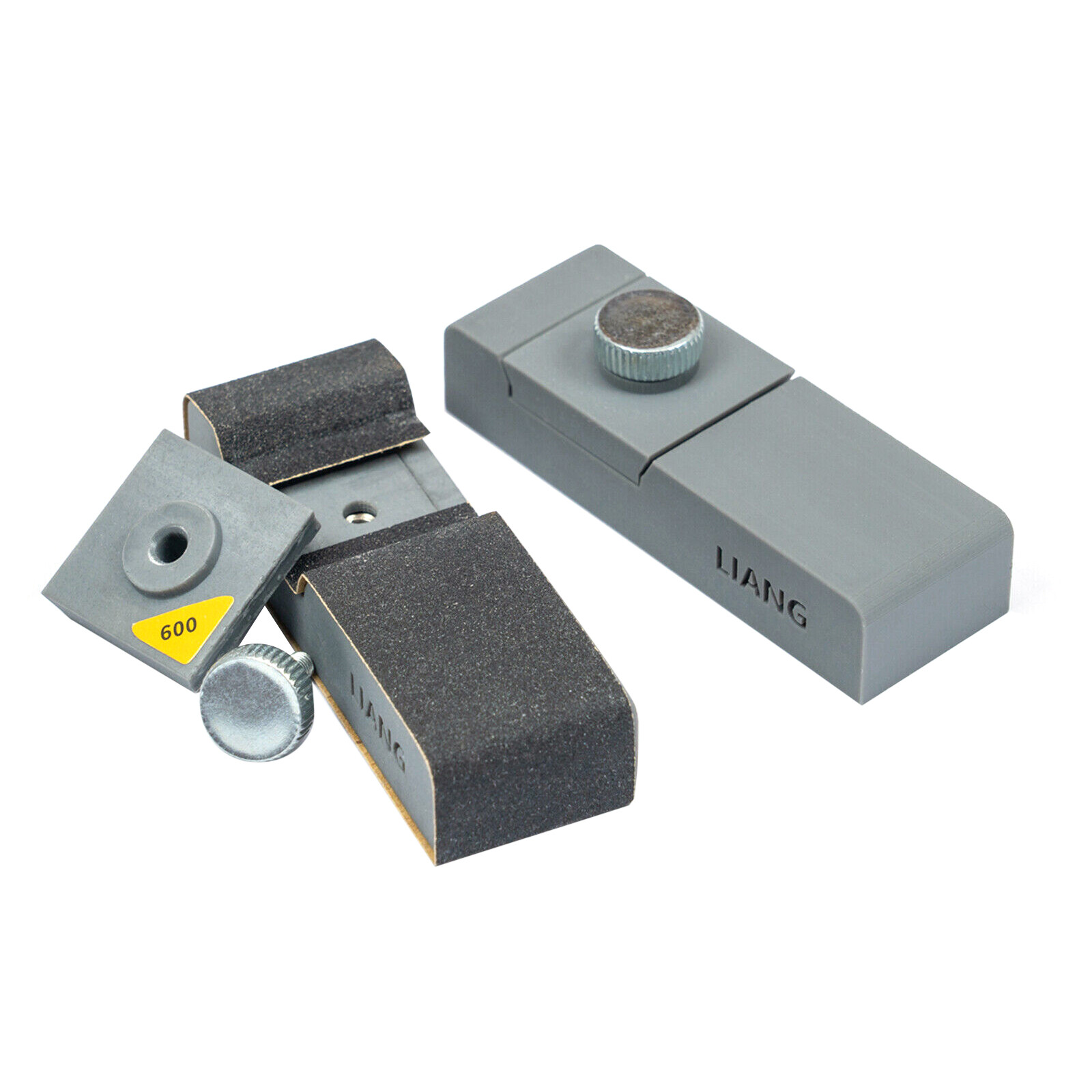 Wear-resistant Resin Metal Model Sandpaper Holder Glue-free Sanding Board Tool