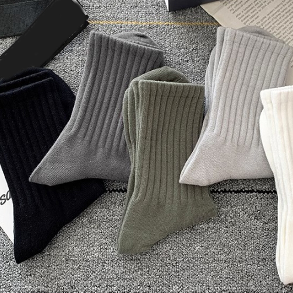 SAOLA Gamba Stretta Maschile Calzini Piede Sportivi Calzini Sport Solf Casual Sol ☆