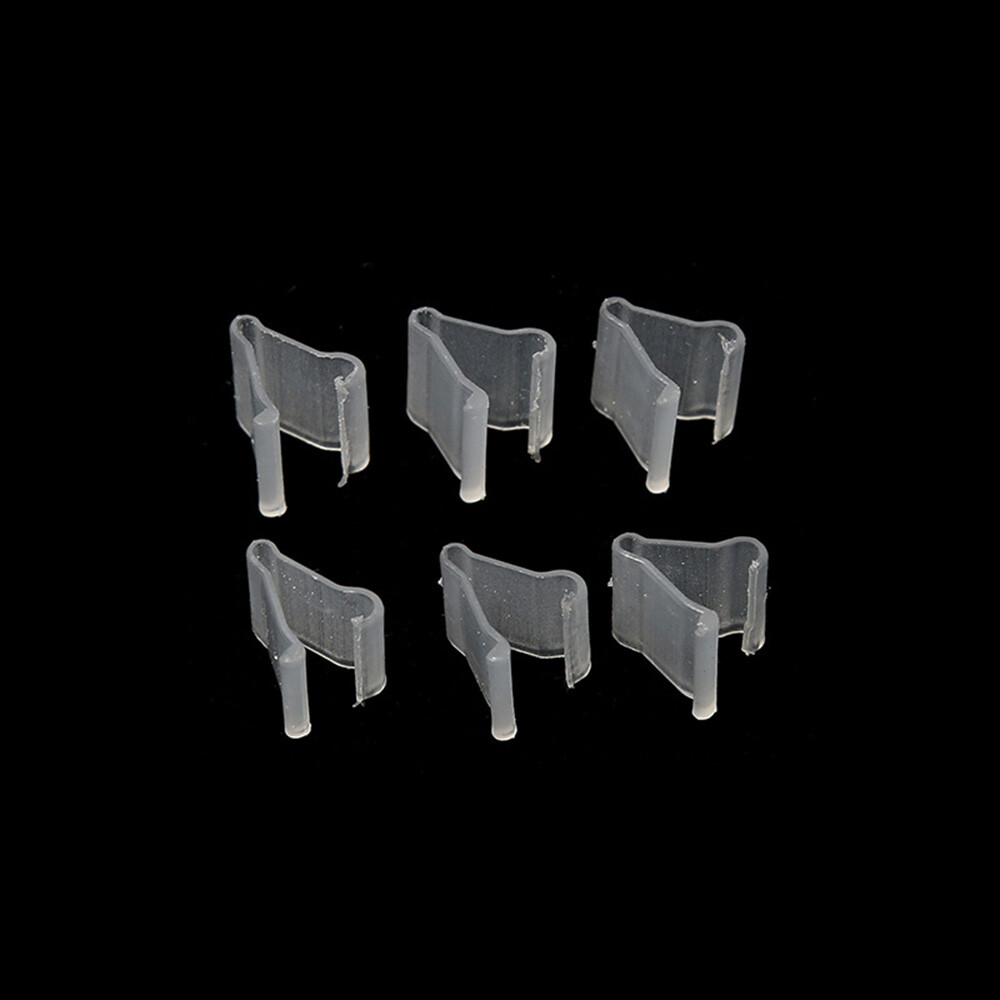 100pcs V Shape Balloon Sealing Clips Buttons Clips Birthday Wedding