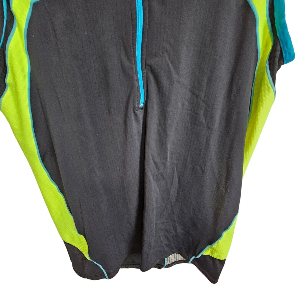 Велосипедная футболка Pearl Izumi Elite Jersey Pearl Izumi женская размер XL черная зеленая - Изображение 3 из 4