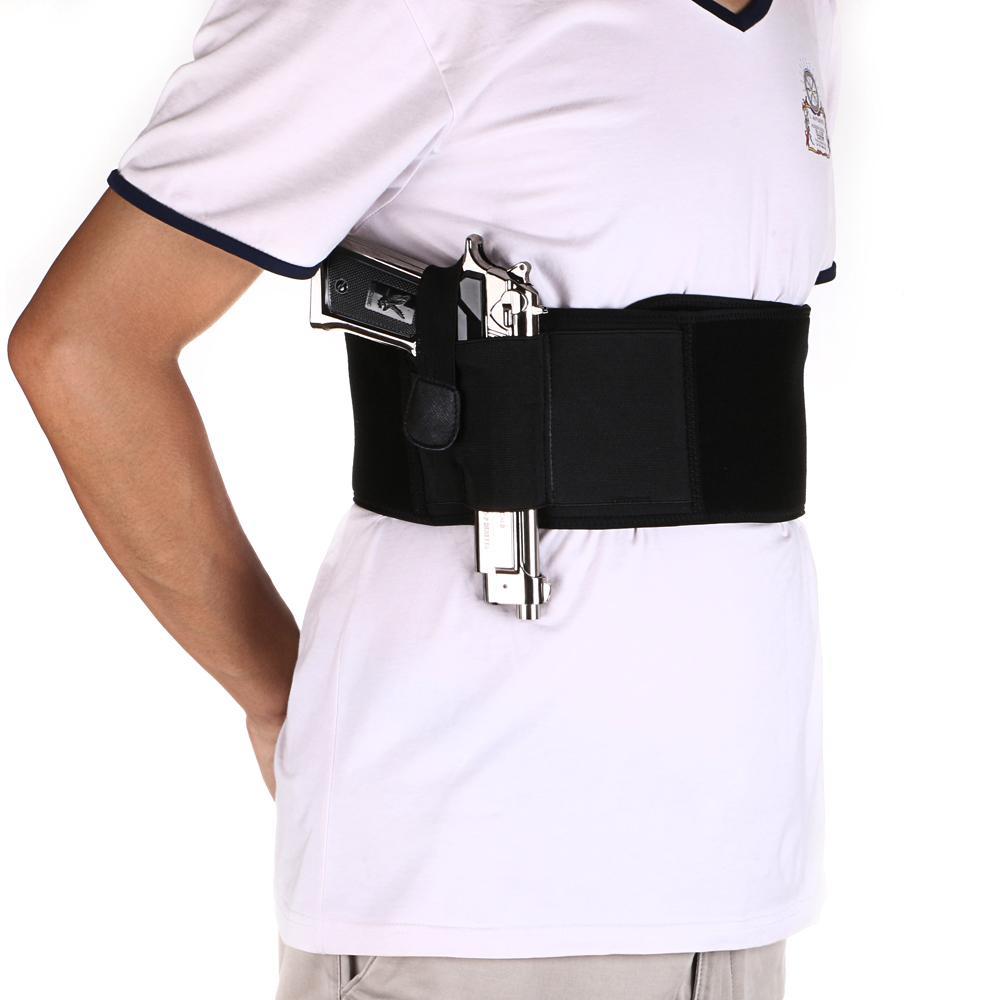 Tactical Concealed Carry Left/Right Hand Belly Band Holster Choose Gun Model US