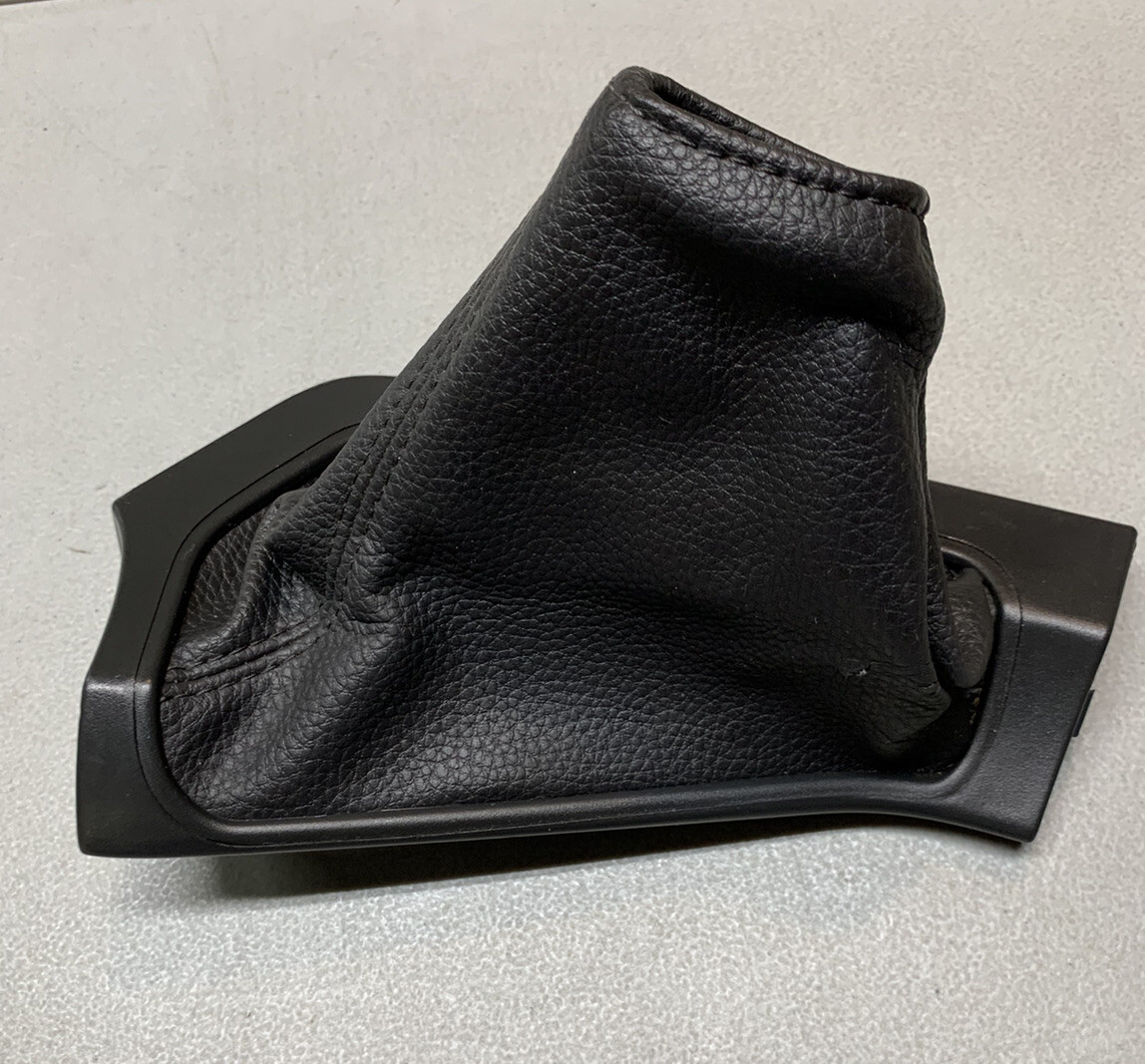 Volvo S80 OEM Parking Hand Brake Handbrake Leather Boot Grey