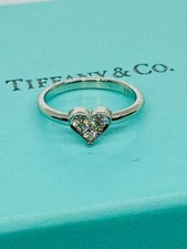 Tiffany K18 × PT950 リング2本セット 950 PLATINUM TIFFANY & CO ETOLIE DIAMOND GYPSY FLUSH SET 4MM