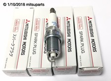 Genuine Mitsubishi OEM Spark Plug Plugs (Set of 4) Outlander Lancer 2.4L Engine