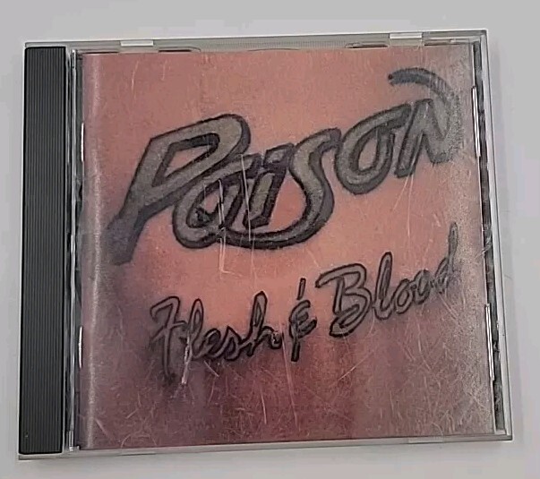 Poison: Flesh And Blood (CD Capitol Records, 1990) VG Condition | eBay