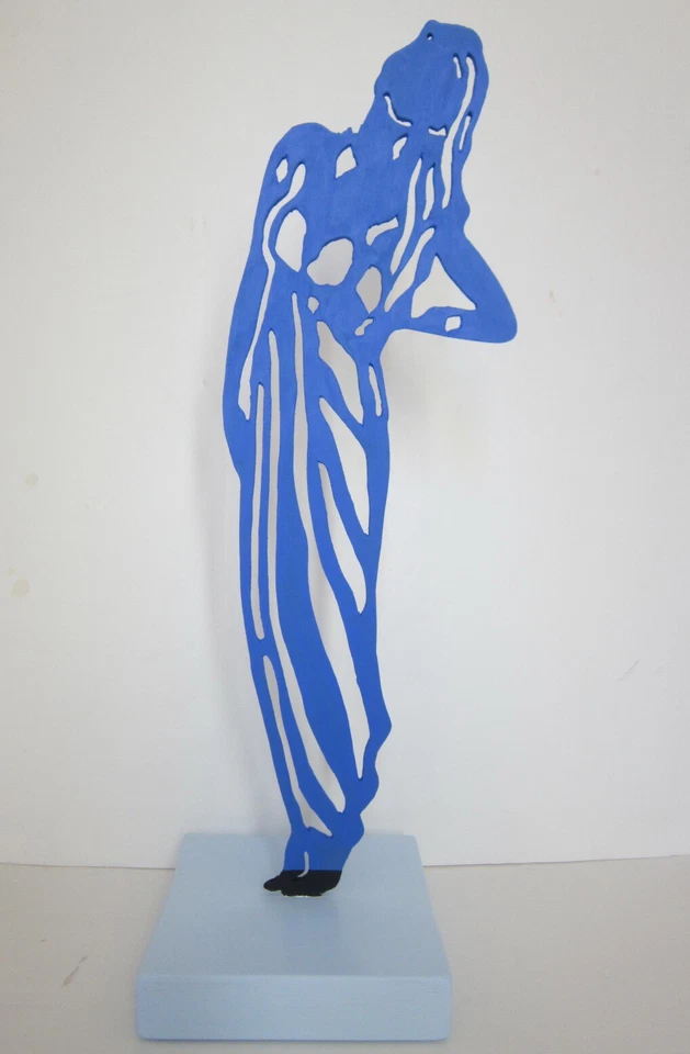 SCULTURA STILE LIBERTY ART NOUVEAU MODERNA CM.65 - Immagine 2 di 4