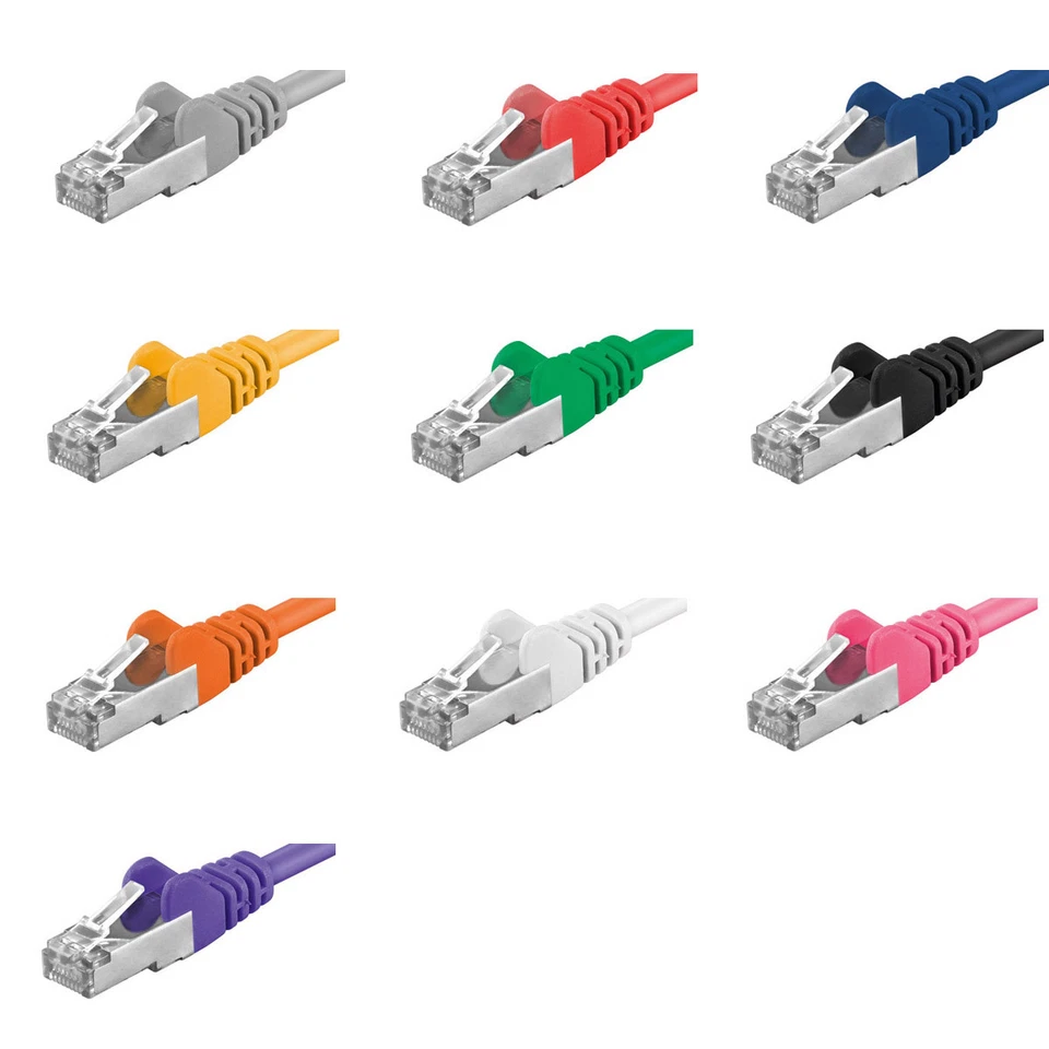 GOOBAY CAT5e Netzwerkkabel Patchkabel Ethernet CAT5 DSL LAN F/UTP RJ45 0,25m bis 50m