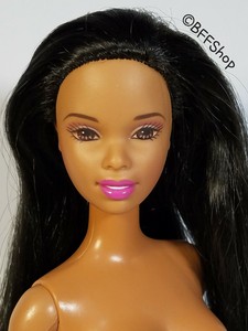 Nude Long Silky Hair Mattel Aa Barbie Fashionistas Doll For Ooak
