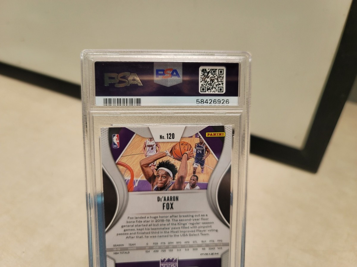 2019-20 Panini Prizm De'Aaron Fox #120 PRIZM SILVER