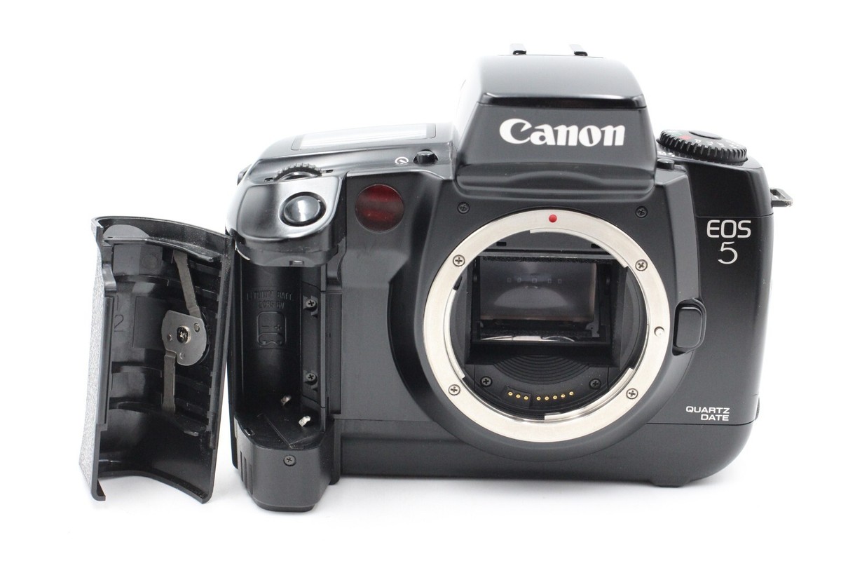 フィルムカメラ Canon EOS5. Made in Japan 中古】Canon キヤノン EOS 5 QD フィルム一眼レフカメラ | 中古