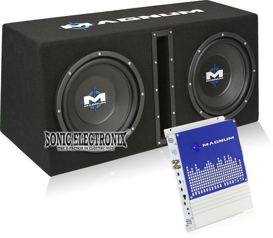 MTX Magnum MB210SP Dual 10 Корпус сабвуфера с вентиляцией мощностью 1200 Вт моноусилитель 39090₽