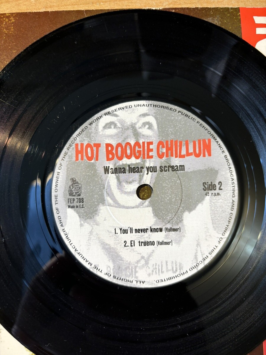 HOT BOOGIE CHILLUN レコード EP