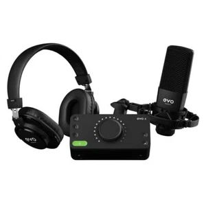 Audient EVO4SRB Démarrer l'enregistrement du bundle Interface audio Mic casques PRO